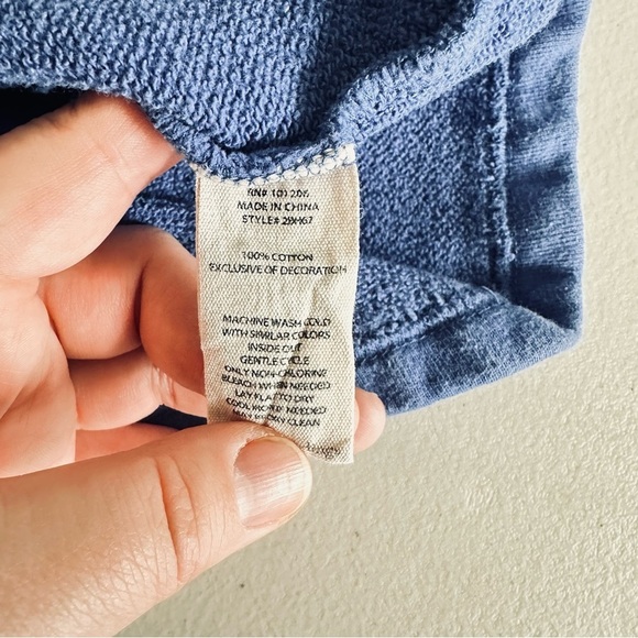 Soft Surroundings blue sweater size L - Picture 4 of 7